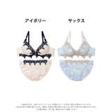 ケミカルダマスクアーチブラジャー&フルバックショーツ | Dazzy | 詳細画像7 