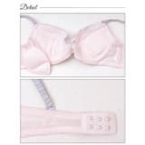 ガーリーストライプレースブラジャー&フルバックショーツ | Dazzy | 詳細画像9 