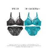クロスヌーディーレースブラジャー&バック透けフルバックショーツ | Dazzy | 詳細画像8