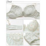 レトロプティフルールブラジャー&フルバックショーツ | Dazzy | 詳細画像10