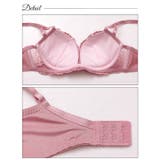 トゥインクルチャームフラワー脇高ブラジャー&フルバックショーツ | Dazzy | 詳細画像9 