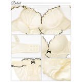 ガーリーパイピングフリルブラジャー&フルバックショーツ | Dazzy | 詳細画像10