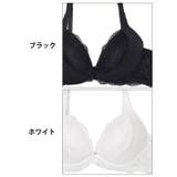 [EFサイズ] モノトーンプティチュール脇高ブラジャー&サイド紐バック透けフルバ… | Dazzy | 詳細画像11 