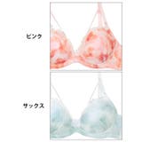 [EFサイズ] ミスティブロッサムコードブラジャー&バック透けフルバックショーツ | Dazzy | 詳細画像11 