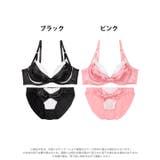 プリティーグロスリボン脇高サテンブラジャー&フルバックショーツ | Dazzy | 詳細画像9
