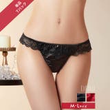 サイドレースブルームTバックショーツ単品 | Dazzy | 詳細画像1
