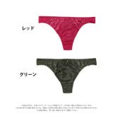 シックサテンレースTバックショーツ単品 | Dazzy | 詳細画像5