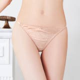 レースサテンストリングバック透けTバックショーツ単品 | Dazzy | 詳細画像2 