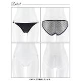 ドットシアーハートリングバック透けフルバックショーツ単品 | Dazzy | 詳細画像6 