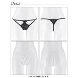 フロントカットリボンストリングTバックショーツ単品 | Dazzy | 詳細画像6 