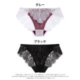 アイラッシュレースバック透けフルバックショーツ単品 | Dazzy | 詳細画像6
