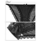 スカラップレースストリングフルバックショーツ単品 | Dazzy | 詳細画像8 