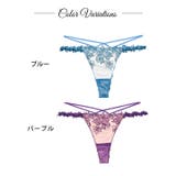 エトワールアマリリスバック透け選べるショーツ   | Dazzy | 詳細画像9