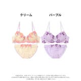 トロピカルスウィートフラワーブラジャー&フルバックショーツ | Dazzy | 詳細画像7 