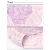 パステルフルールペタルブラジャー&フルバックショーツ | Dazzy | 詳細画像10 