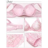 ミスティ水彩レーシィ脇高ブラジャー&フルバックショーツ | Dazzy | 詳細画像10 