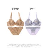 フルーレットチェックフリルブラジャー&フルバックショーツ | Dazzy | 詳細画像7 