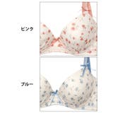 チャーミングフルールリボン脇高ブラジャー&フルバックショーツ | Dazzy | 詳細画像11 