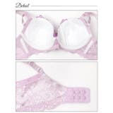 ロマンティックブロッサム脇高ブラジャー&フルバックショーツ | Dazzy | 詳細画像9 