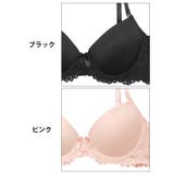 シンプルレーシィスムース脇高ブラジャー&フルバックショーツ | Dazzy | 詳細画像11 