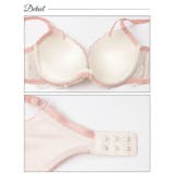 プレシャスフルールエンブロイダリー脇高ブラジャー&フルバックショーツ | Dazzy | 詳細画像9 