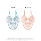 ピュアフローラルガーデン脇高ブラジャー&フルバックショーツ | Dazzy | 詳細画像7 
