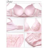 フルールガーリーフリル脇高ブラジャー&フルバックショーツ | Dazzy | 詳細画像10 