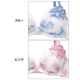 トワルドジュイブルームブラジャー&バック透けフルバックショーツ | Dazzy | 詳細画像11