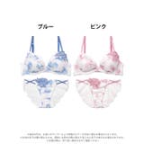 トワルドジュイブルームブラジャー&バック透けフルバックショーツ | Dazzy | 詳細画像8