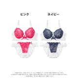 [EFサイズ] エアリーフリルレースブラジャー&フルバックショーツ | Dazzy | 詳細画像7 