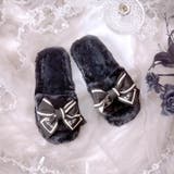 ラブリーリボンファールームスリッパ | Dazzy | 詳細画像2 