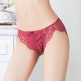 ロマンティックレーシィクロスバック透けフルバックショーツ単品[おそろいショーツ] | Dazzy | 詳細画像4 