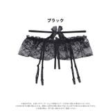 リボンコードレーシィガーターベルト | Dazzy | 詳細画像4 