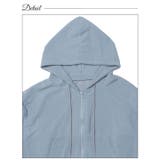 クロップド丈フード付きジッパートップス&ショートパンツルームウェア | Dazzy | 詳細画像11 