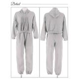 スウェットフーディートップス&ロングパンツルームウェア | Dazzy | 詳細画像7 