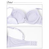 [EFサイズ] ブルーミングシアーフリルブラジャー&フルバックショーツ | Dazzy | 詳細画像9 