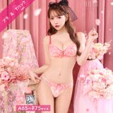 マーブルベルローズブラジャー&バック透けTバックショーツ [三上悠亜着用] | Dazzy | 詳細画像1 