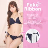 [3way]フェミニンシアーフルールブラジャー&フルバックショーツ | Dazzy | 詳細画像3 