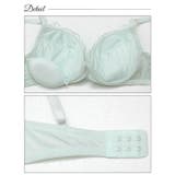 [EFサイズ] ルミナスチュールブロッサムブラジャー&フルバックショーツ | Dazzy | 詳細画像9 