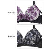 プレシャスフラワークロスブラジャー&バック透けTバックショーツ | Dazzy | 詳細画像11