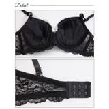 ラグジュアリーリボンチューリップブラジャー&フルバックショーツ | Dazzy | 詳細画像9 