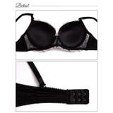 クラシックフローラルエンブロイダリーブラジャー&フルバックショーツ | Dazzy | 詳細画像9 