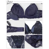 [EFサイズ]ブリリアントアイビーブラジャー&バック透けフルバックショーツ［大人… | Dazzy | 詳細画像10 