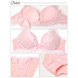 [EFサイズ]  ラブリーパステルフリルブラジャー&フルバックショーツ | Dazzy | 詳細画像10 