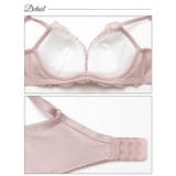 グレイスフラワーアイビー脇高ブラジャー&フルバックショーツ | Dazzy | 詳細画像9 