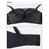 [ノンワイヤー] シースルーレースアップチューブブラジャー単品 | Dazzy | 詳細画像8 