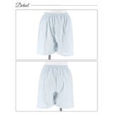 バイカラーパイピングシャツトップス&ショートパンツルームウェア | Dazzy | 詳細画像7 