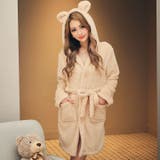 くま耳フードモコモコガウンルームウェア | Dazzy | 詳細画像5