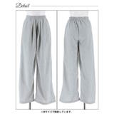 ルーズオフショルダートップス&ワイドパンツルームウェア | Dazzy | 詳細画像7 