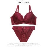 [EFサイズ] ゼブラジャガードサテンブラジャー&フルバックショーツ | Dazzy | 詳細画像9 